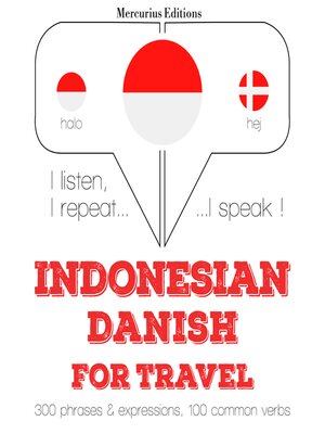 cover image of kata perjalanan dan frase dalam Danish